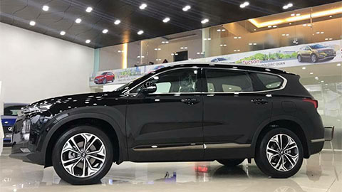 Hyundai Santa Fe 2.2 CRDI   2019 - Vũng Tàu_Hyundai Santa Fe 2019 full dầu - Giao ngay lấy xe về đi tết, tặng 30tr phụ kiện. LH 0933222638