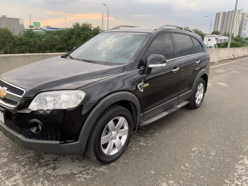 Chevrolet Captiva MT 2007 - Bán Chevrolet Captiva MT đời 2007, màu đen còn mới, giá tốt