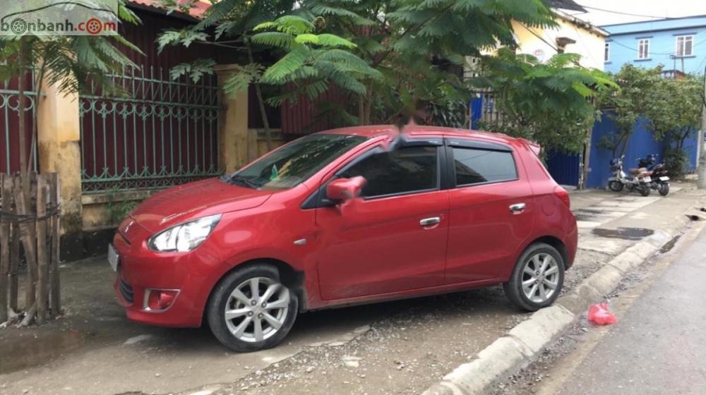 Mitsubishi Mirage 1.2 AT 2016 - Bán Mitsubishi Mirage 1.2 AT đời 2016, màu đỏ, Nhập khẩu thái chính chủ