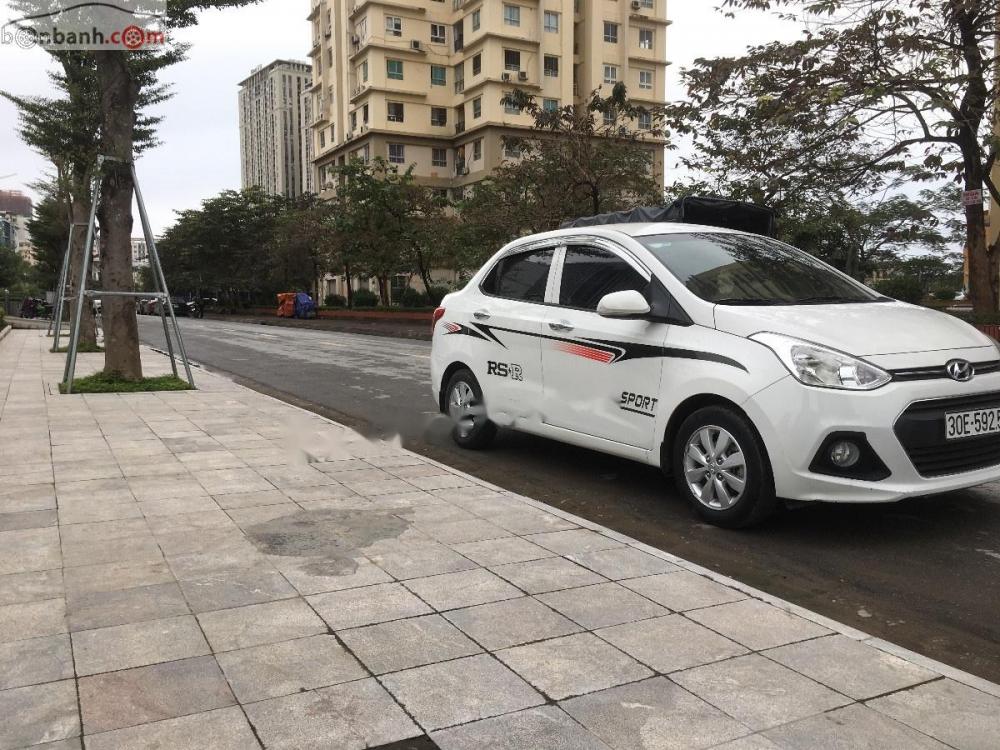 Hyundai Grand i10 1.2  2016 - Cần bán Hyundai Grand i10 1.2 2016, màu trắng, xe nhập, 368 triệu