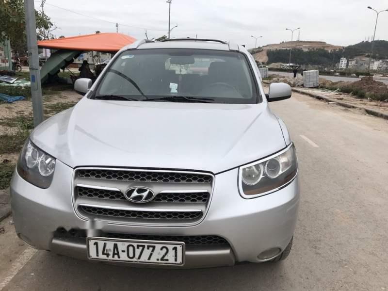 Hyundai Santa Fe 2008 - Bán Hyundai Santa Fe đời 2008, màu bạc, nhập khẩu, giá 440tr