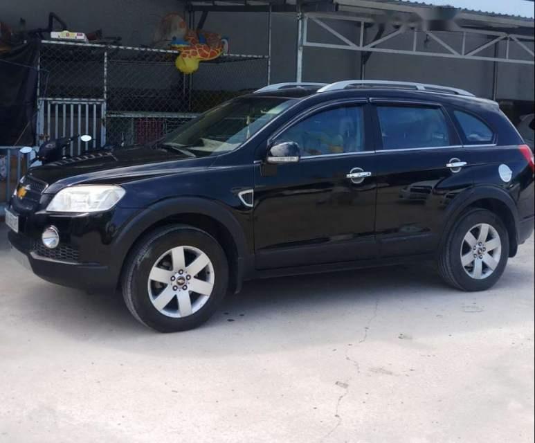 Chevrolet Captiva 2007 - Cần bán gấp Chevrolet Captiva đời 2007, màu đen, giá chỉ 278 triệu