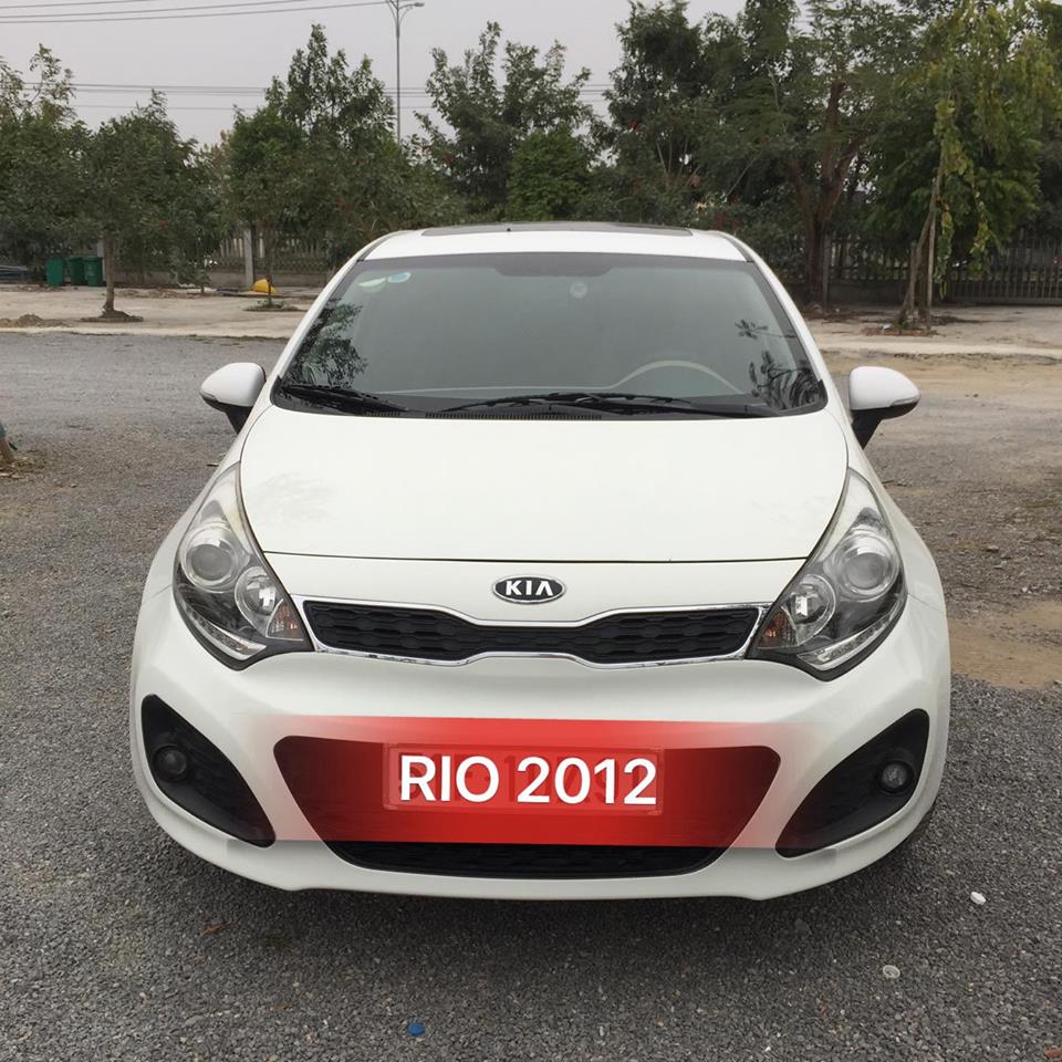 Kia Rio 2012 - Bán Kia Rio đời 2012, màu trắng, nhập khẩu nguyên chiếc