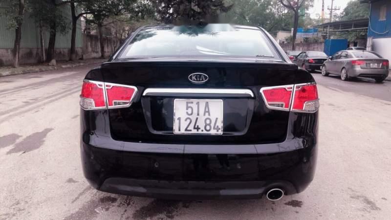 Kia Forte 2011 - Cần bán gấp Kia Forte sản xuất năm 2011, màu đen số tự động, giá 410tr