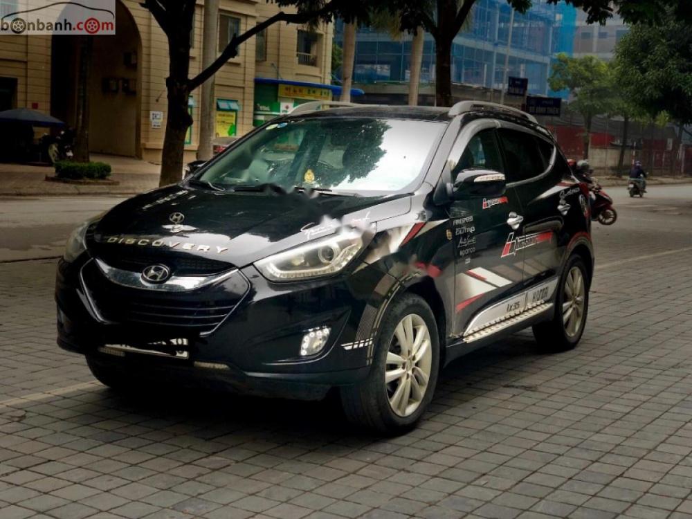 Hyundai Tucson 2.0 AT CRDi 2009 - Cần bán xe Hyundai Tucson 2.0 AT CRDi năm 2009, màu đen, nhập khẩu 