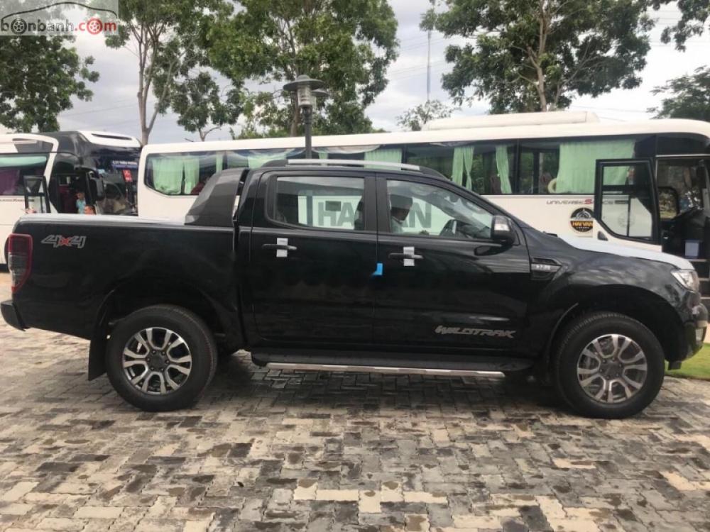 Ford Ranger Bi turbo 2018 - Cần bán Ford Ranger Bi turbo năm 2018, màu đen, nhập khẩu 