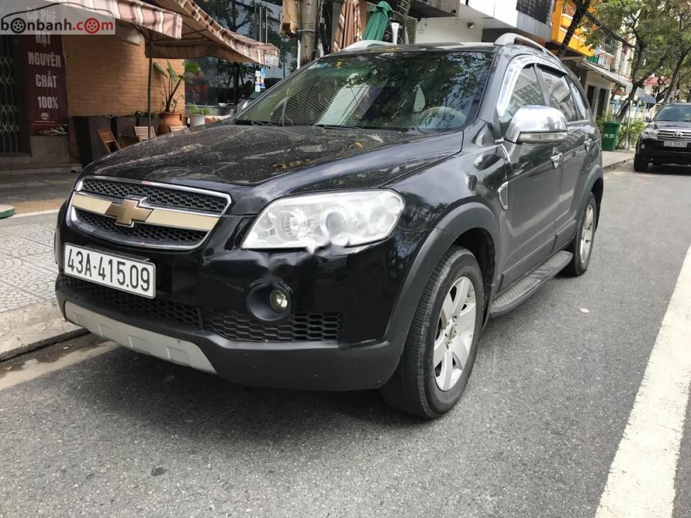 Chevrolet Captiva LTZ 2.4 AT 2007 - Bán Chevrolet Captiva LTZ 2.4 AT năm sản xuất 2007, màu đen xe gia đình