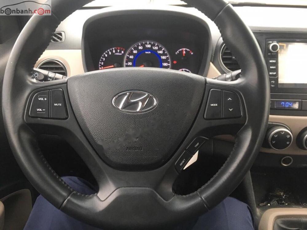 Hyundai Grand i10 1.2  2016 - Cần bán Hyundai Grand i10 1.2 2016, màu trắng, xe nhập, 368 triệu