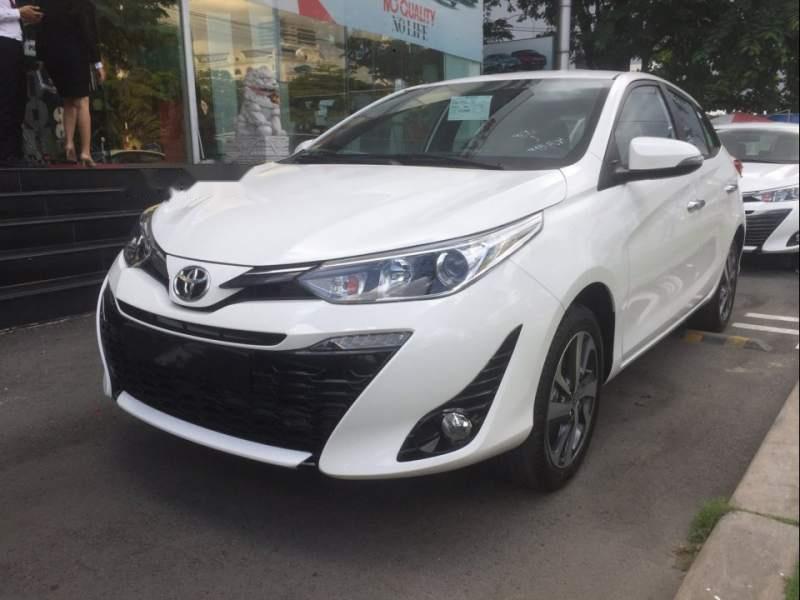 Toyota Yaris  G  2019 - Bán Toyota Yaris G sản xuất năm 2019, màu trắng, xe nhập