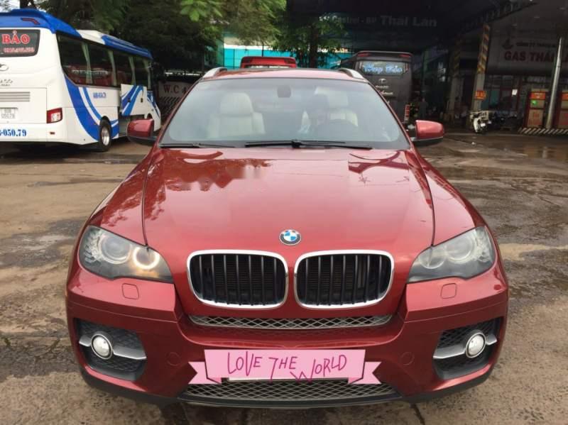 BMW X6     2008 - Bán xe BMW X6 năm sản xuất 2008, màu đỏ, xe đẹp bao sang, không lỗi