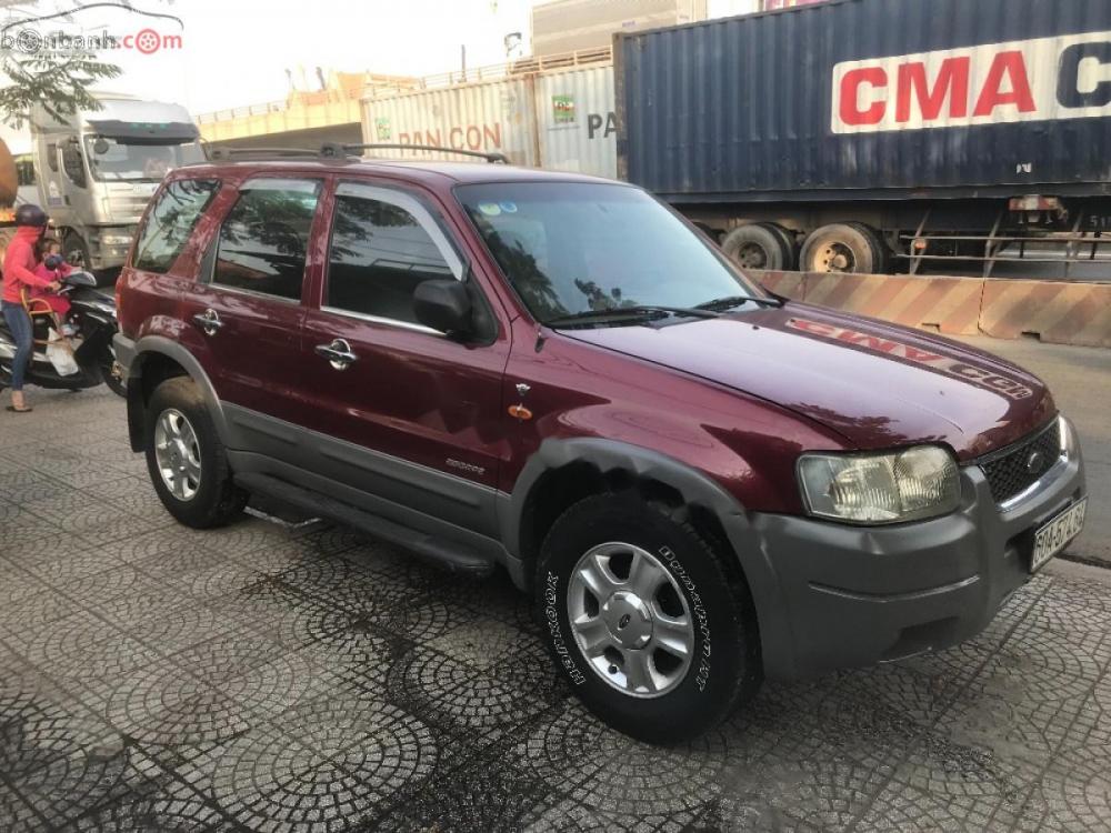 Ford Escape XLT 2003 - Bán Ford Escape 2003 tự động XLT, bản full, ghế da zin theo xe