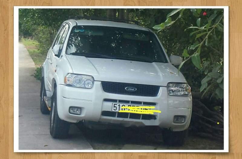 Ford Escape 2002 - Bán Ford Escape năm sản xuất 2002, màu trắng chính chủ, giá chỉ 185 triệu