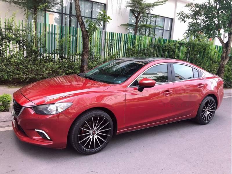 Mazda 6   2015 - Bán ô tô Mazda 6 sản xuất năm 2015, màu đỏ