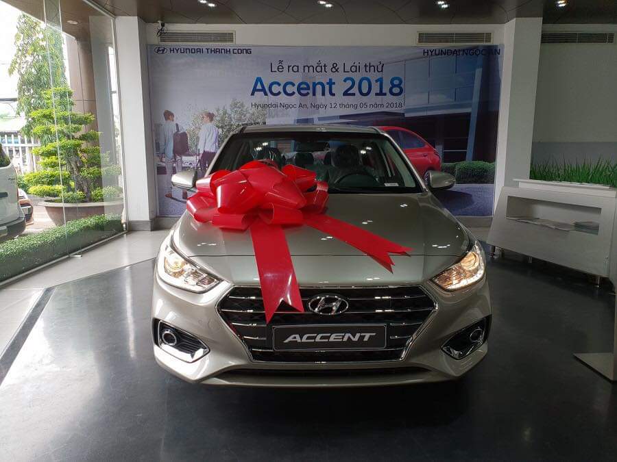 Hyundai Accent 1.4AT  2018 - Vũng Tàu _Hyundai Accent 2018, hỗ trợ trả góp lãi suất thấp, có xe sẵn giao ngay – LH 0933222638