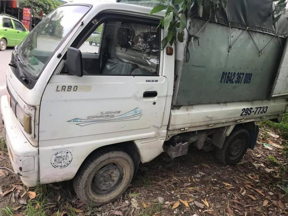 Daewoo Labo 0.8 MT 1998 - Cần bán Daewoo Labo 5 tạ, Sx 1998 nhập khẩu, số tay, máy xăng, màu trắng