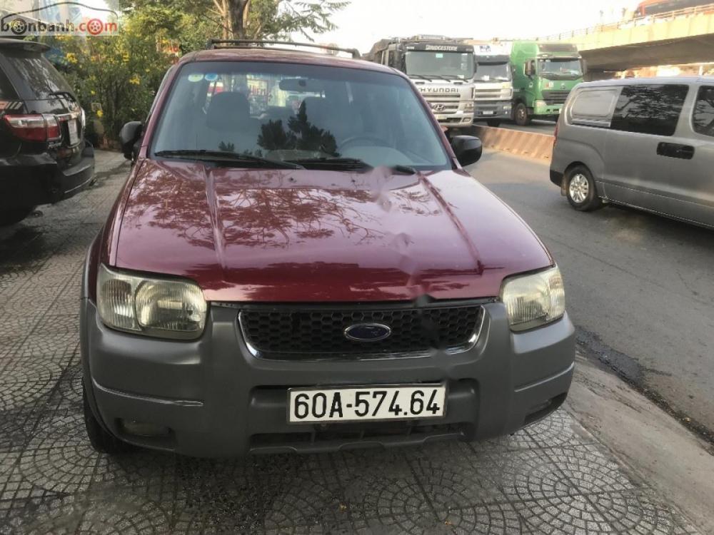 Ford Escape XLT 2003 - Bán Ford Escape 2003 tự động XLT, bản full, ghế da zin theo xe