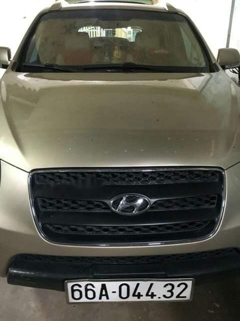 Hyundai Santa Fe 2008 - Bán xe Hyundai Santa Fe năm 2008, màu vàng, xe nhập