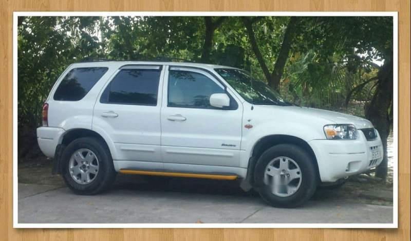 Ford Escape 2002 - Bán Ford Escape năm sản xuất 2002, màu trắng chính chủ, giá chỉ 185 triệu