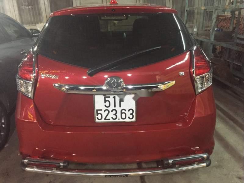 Toyota Yaris AT 2015 - Bán ô tô Toyota Yaris AT đời 2015, màu đỏ, nhập khẩu, giá tốt