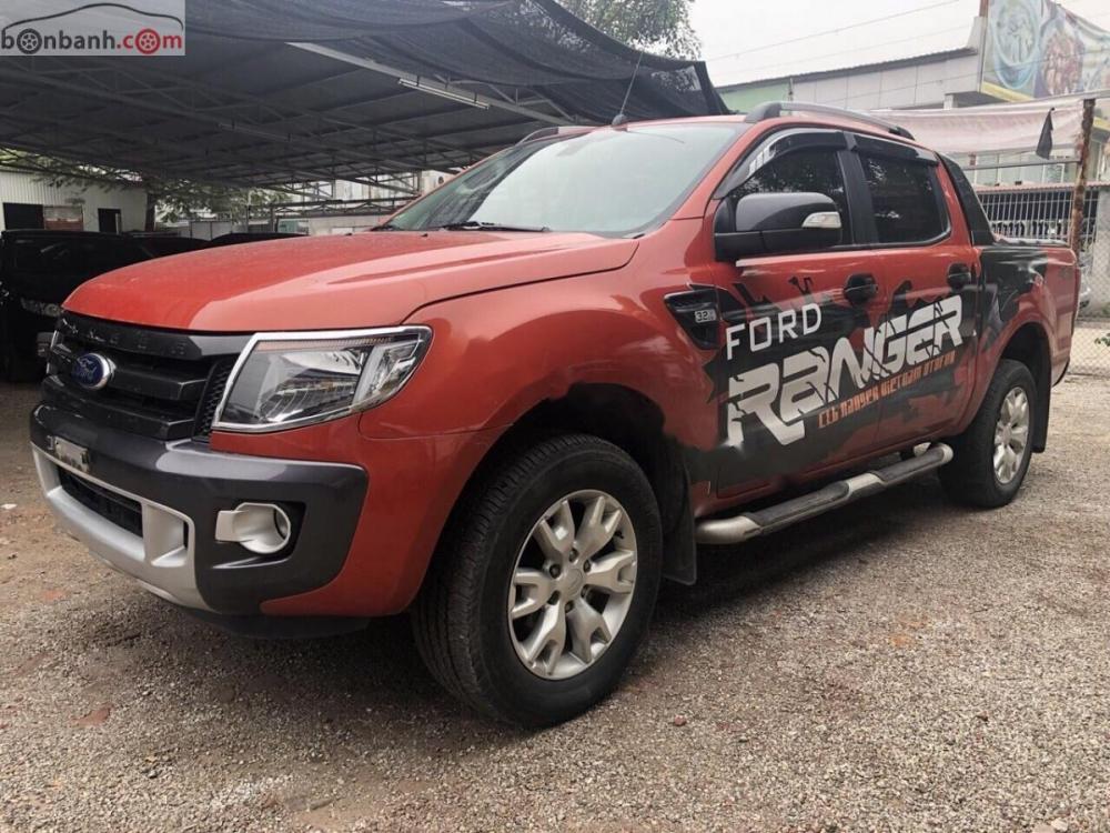 Ford Ranger Wildtrak 3.2AT 2015 - Bán Ford Ranger Wildtrak 3.2 số tự động, nhập khẩu, máy dầu, Sx 2015, ĐK 2016