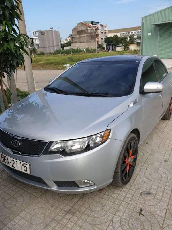 Kia Forte   2009 - Bán Kia Forte đời 2009, màu bạc, nhập khẩu 