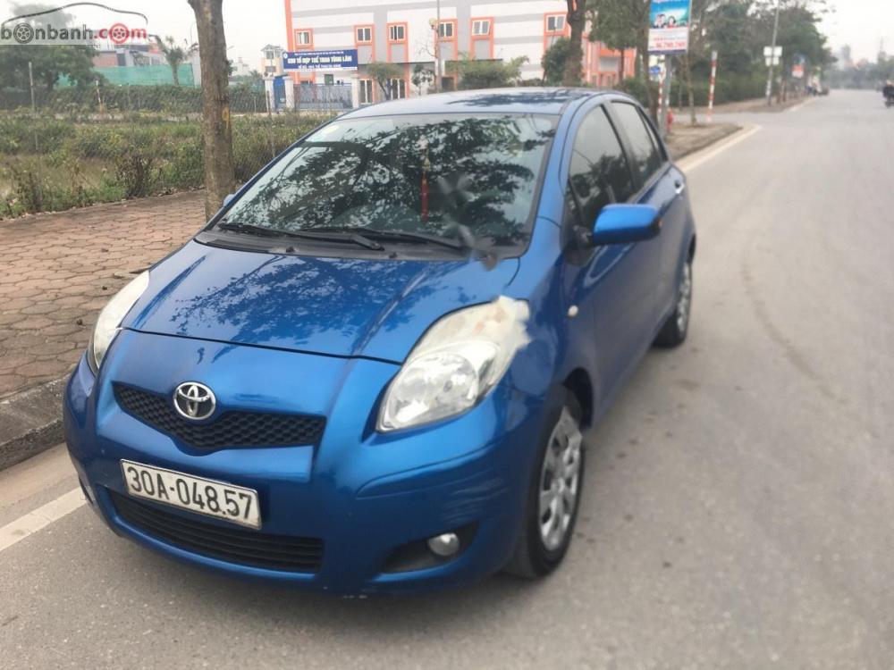 Toyota Yaris 2010 - Bán Toyota Yaris 2010, màu xanh lam, nhập khẩu nguyên chiếc