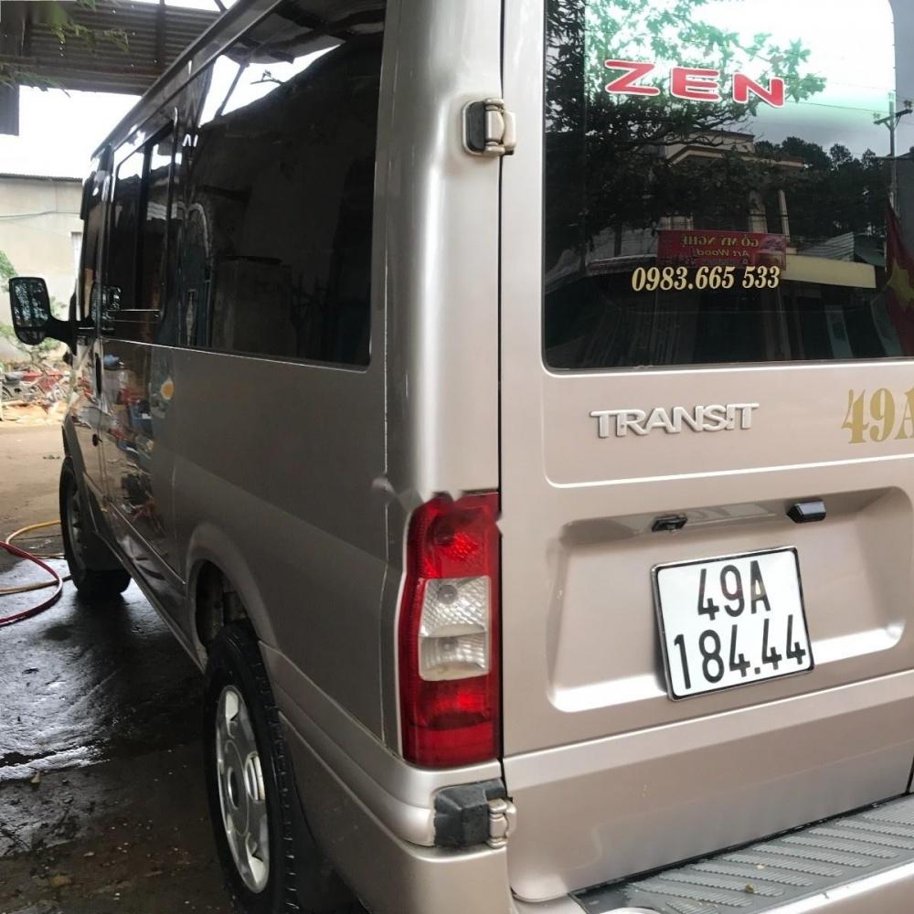 Ford Transit 2.4L 9 Seater 2007 - Bán Ford Transit 9 chỗ, máy dầu, đời 2007 màu bạc, xe sử dụng giữ gìn