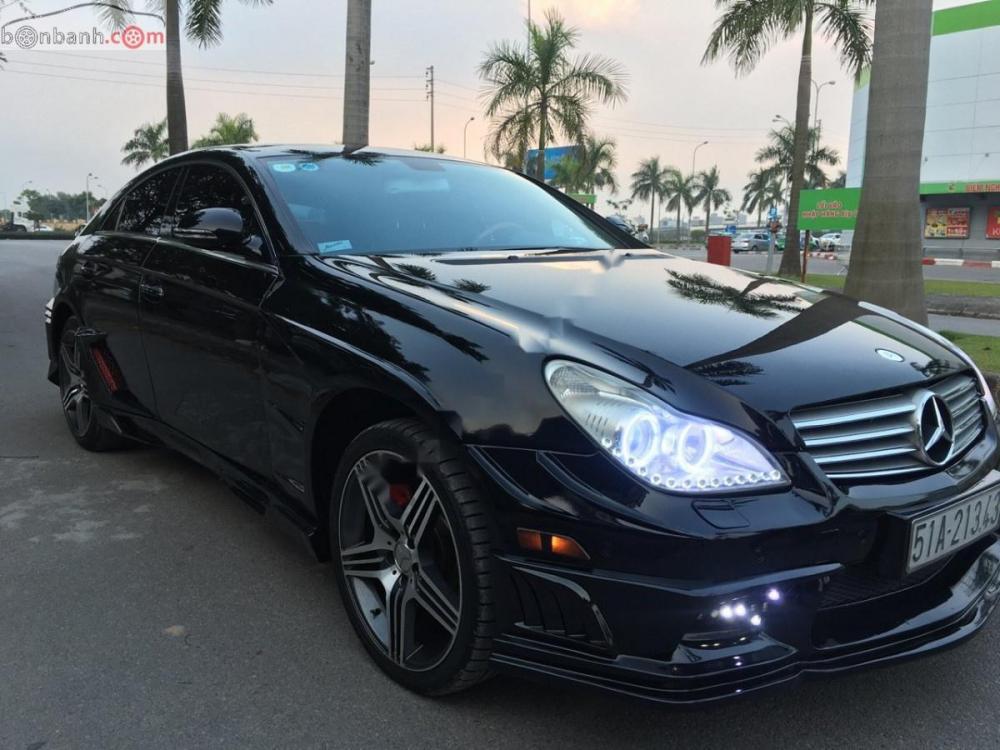 Mercedes-Benz CLS class 500 2005 - Bán Mercedes CLS 500 đời 2005, màu đen, nhập khẩu, Đk lần đầu 2007