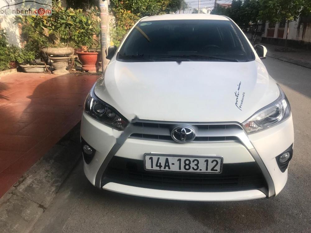 Toyota Yaris 1.3G 2015 - Bán Yaris G 2015 suất sắc, chạy 3 vạn km, lốp theo xe rất mới