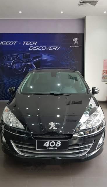 Peugeot 408 2016 - Cần bán xe Peugeot 408 2016, màu đen, 740 triệu