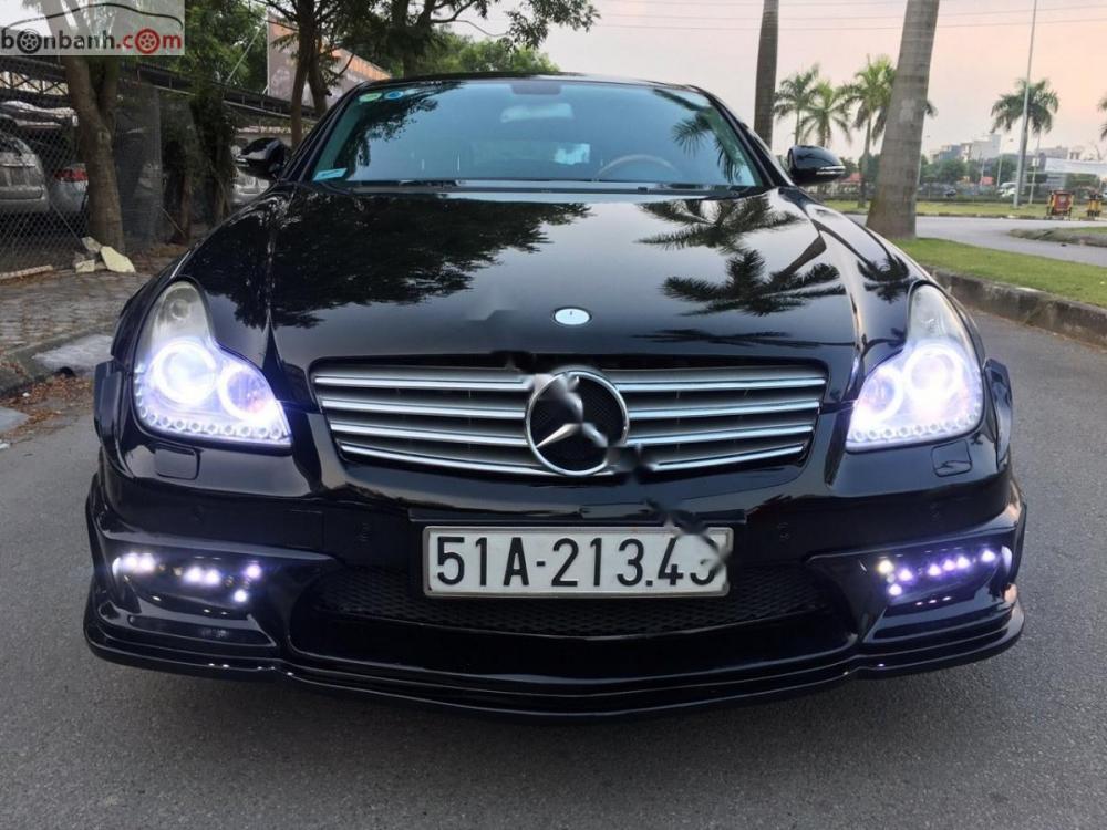 Mercedes-Benz CLS class 500 2005 - Bán Mercedes CLS 500 đời 2005, màu đen, nhập khẩu, Đk lần đầu 2007