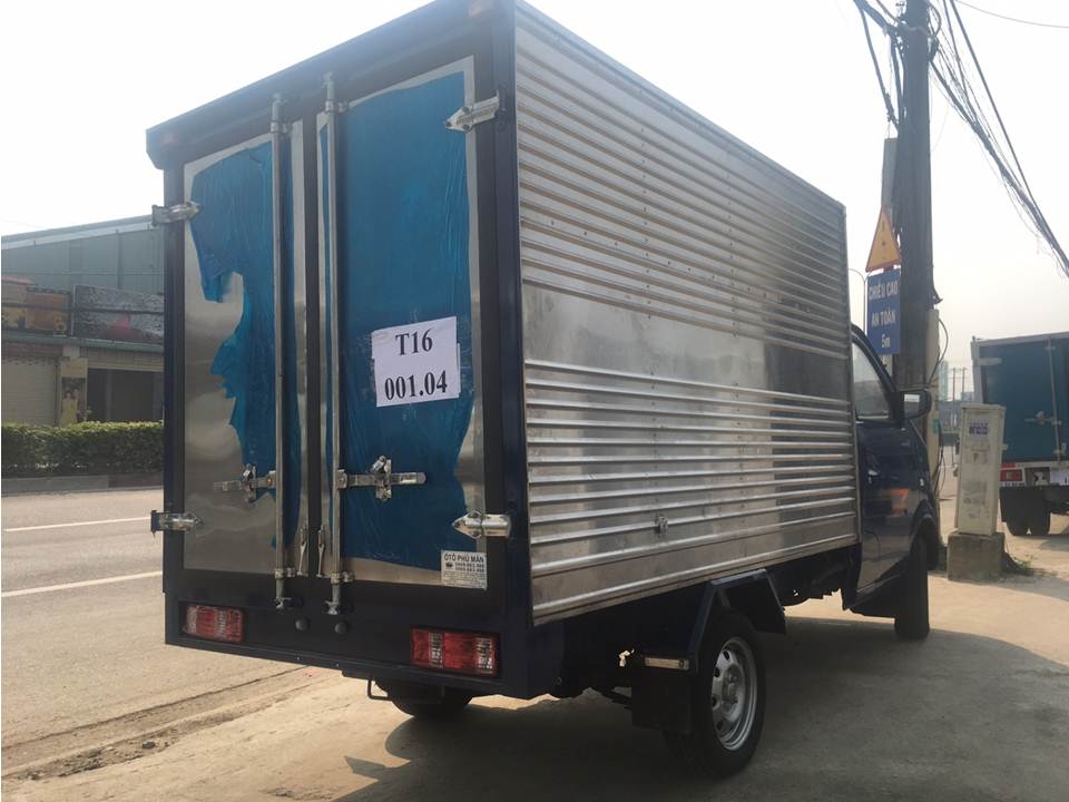 Xe tải 500kg - dưới 1 tấn 2019 - Bán xe tải Dongben thùng kín, 40tr giao xe ngay