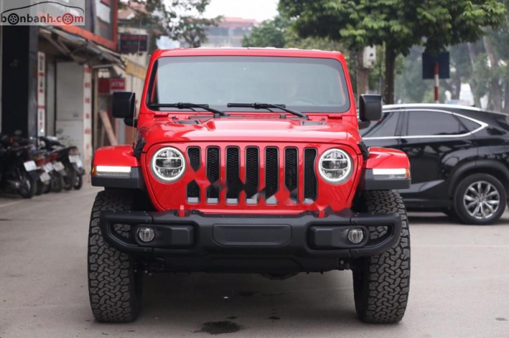 Jeep Wrangler Rubicon 2018 - Bán Jeep Wrangler Rubicon 2018, màu đỏ, nhập khẩu