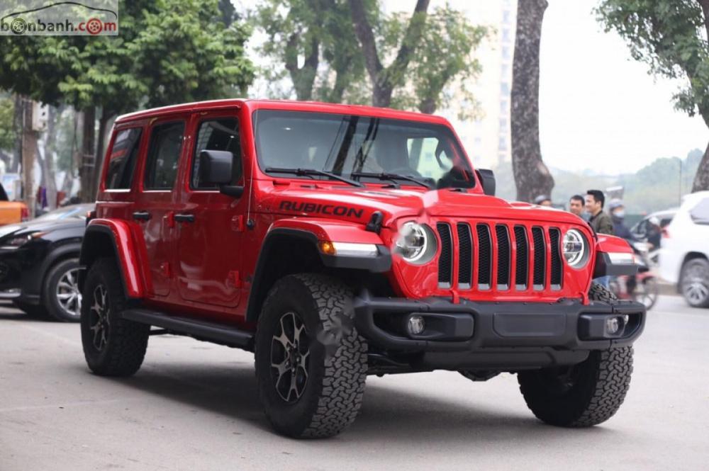 Jeep Wrangler Rubicon 2018 - Bán Jeep Wrangler Rubicon 2018, màu đỏ, nhập khẩu