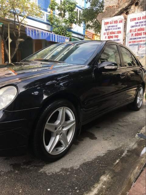 Mercedes-Benz C class C180  2002 - Bán Mercedes C180 sản xuất năm 2002, màu đen, nhập khẩu nguyên chiếc