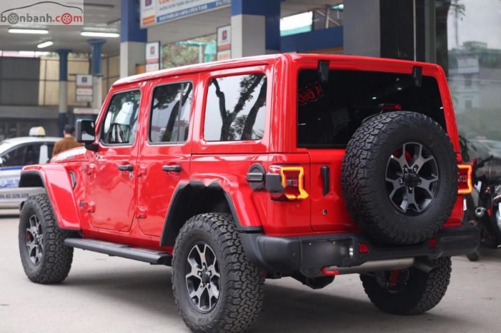 Jeep Wrangler Rubicon 2018 - Bán Jeep Wrangler Rubicon 2018, màu đỏ, nhập khẩu