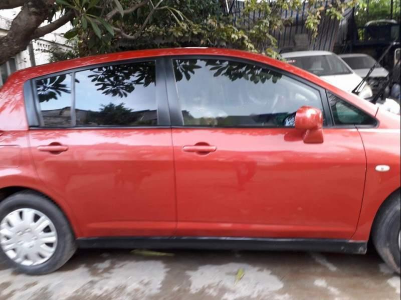 Nissan Tiida 2008 - Bán ô tô Nissan Tiida 2008, màu đỏ, nhập khẩu nguyên chiếc xe gia đình