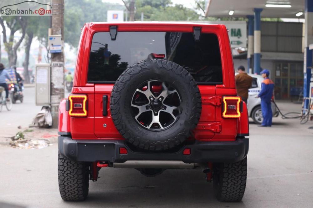 Jeep Wrangler Rubicon 2018 - Bán Jeep Wrangler Rubicon 2018, màu đỏ, nhập khẩu