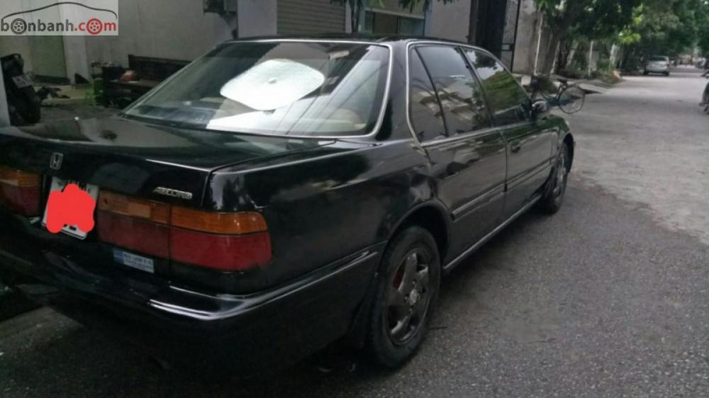 Honda Accord   1991 - Bán Honda Accord năm sản xuất 1991, màu đen, nhập khẩu 