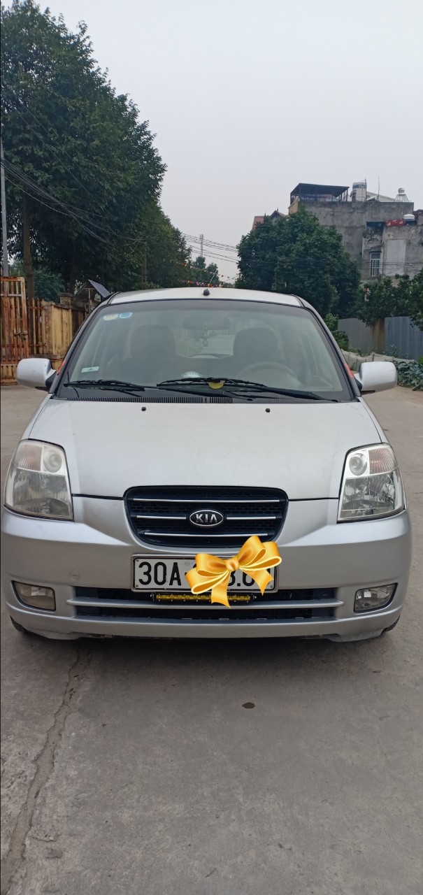 Kia Morning LX 2005 - Bán Kia Morning LX, sx 2005, ĐK 2007, màu bạc, xe nhập