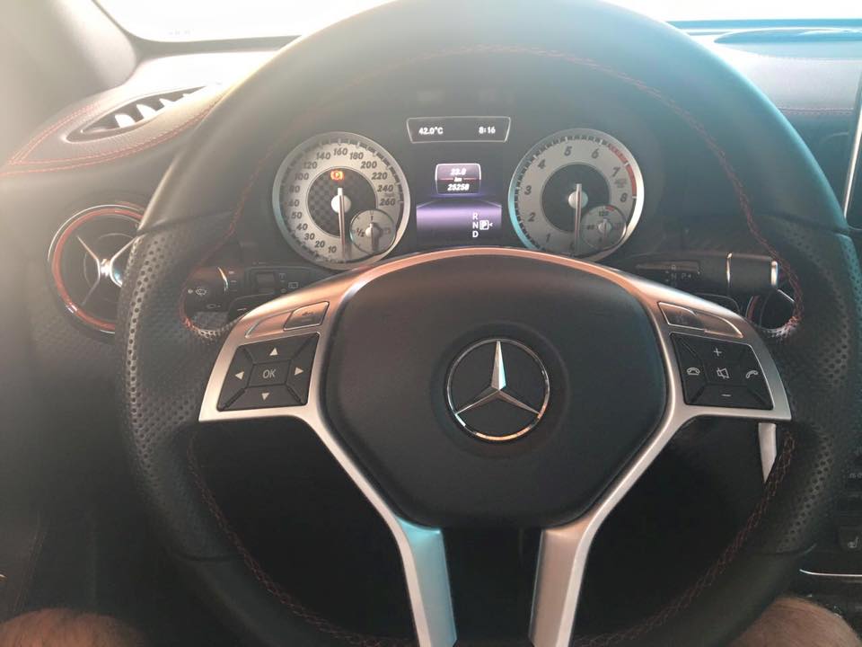 Mercedes-Benz A class A250 AMG 2015 - Bán Mercedes A250 model 2015 AMG, màu xám titan