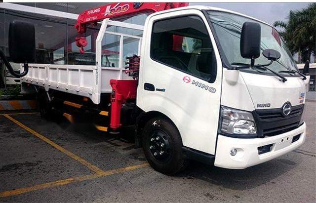 Hino 300 Series   2018 - Bán xe tải Hino XZU720 - 3 tấn gắn cẩu