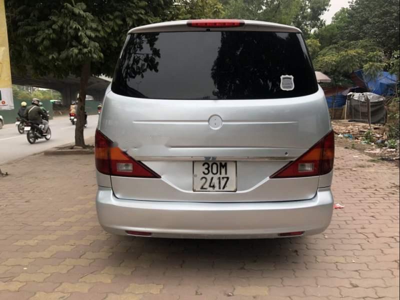 Ssangyong Stavic 2008 - Cần bán xe Ssangyong Stavic sản xuất năm 2008, màu bạc, xe nhập số sàn