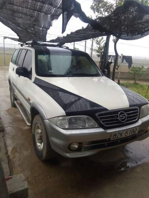 Ssangyong Musso 2004 - Bán Ssangyong Musso sản xuất 2004, màu trắng, nhập khẩu