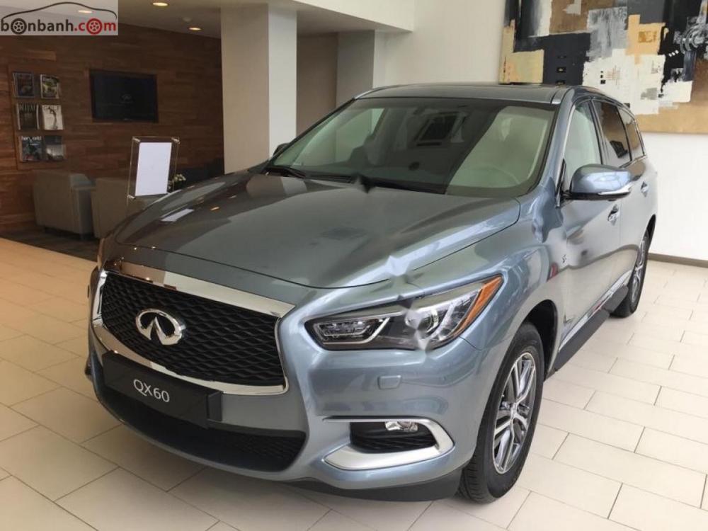 Infiniti QX60   3.5 AWD 2018 - Bán Infiniti QX60 3.5 AWD 2018, màu xanh lam, xe nhập