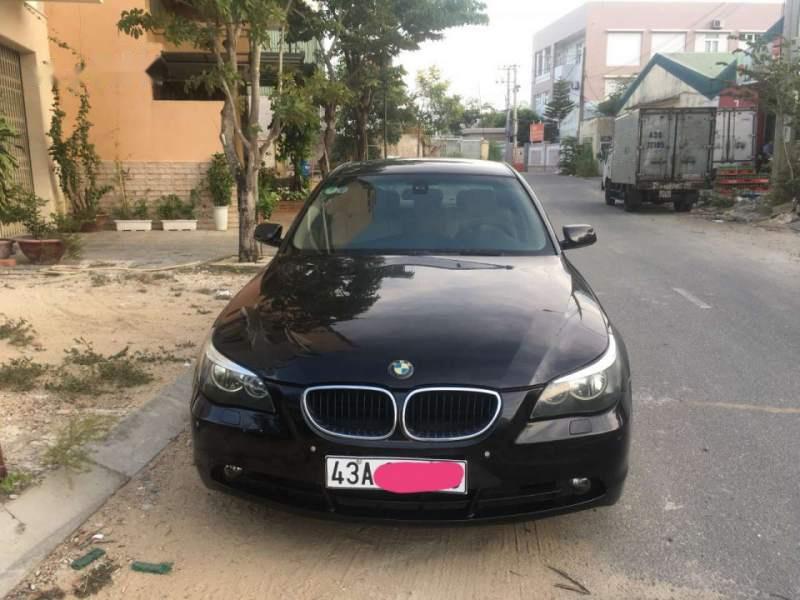 BMW 5 Series 2005 - Bán BMW 5 Series đời 2005, màu đen, nhập khẩu chính chủ