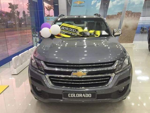 Chevrolet Colorado   2018 - Cần bán Chevrolet Colorado đời 2018, màu xám, nhập khẩu nguyên chiếc