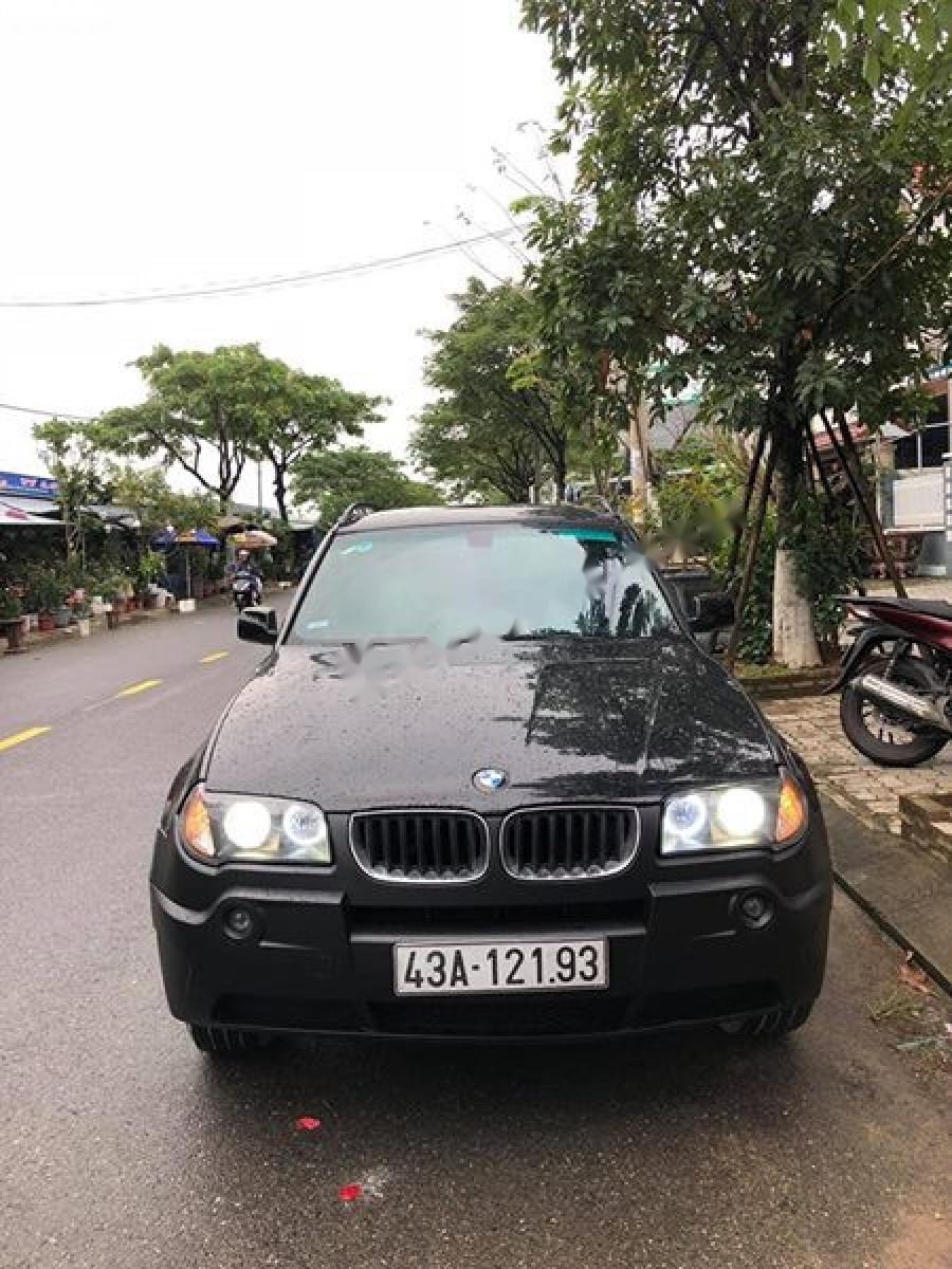 BMW X3 2005 - Bán BMW X3 đời 2005, màu đen, nhập khẩu