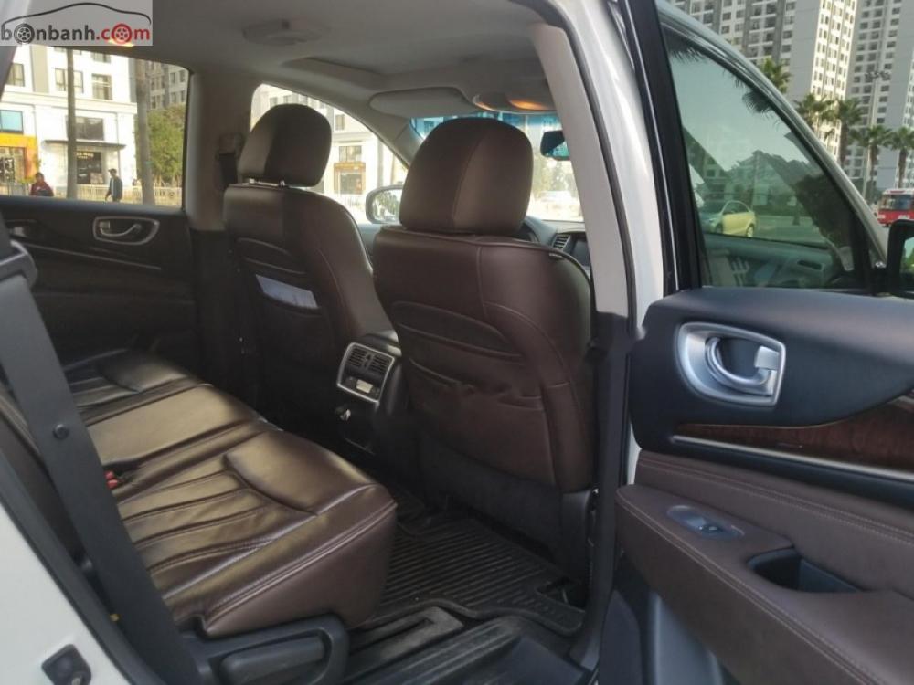 Infiniti QX60   3.5 AWD 2015 - Chính chủ bán Infiniti QX60 3.5 AWD năm 2015, màu trắng, nhập khẩu