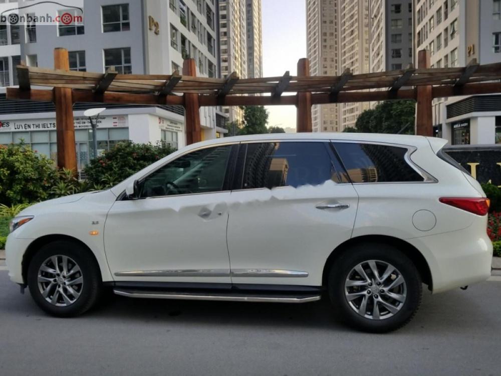 Infiniti QX60   3.5 AWD 2015 - Chính chủ bán Infiniti QX60 3.5 AWD năm 2015, màu trắng, nhập khẩu